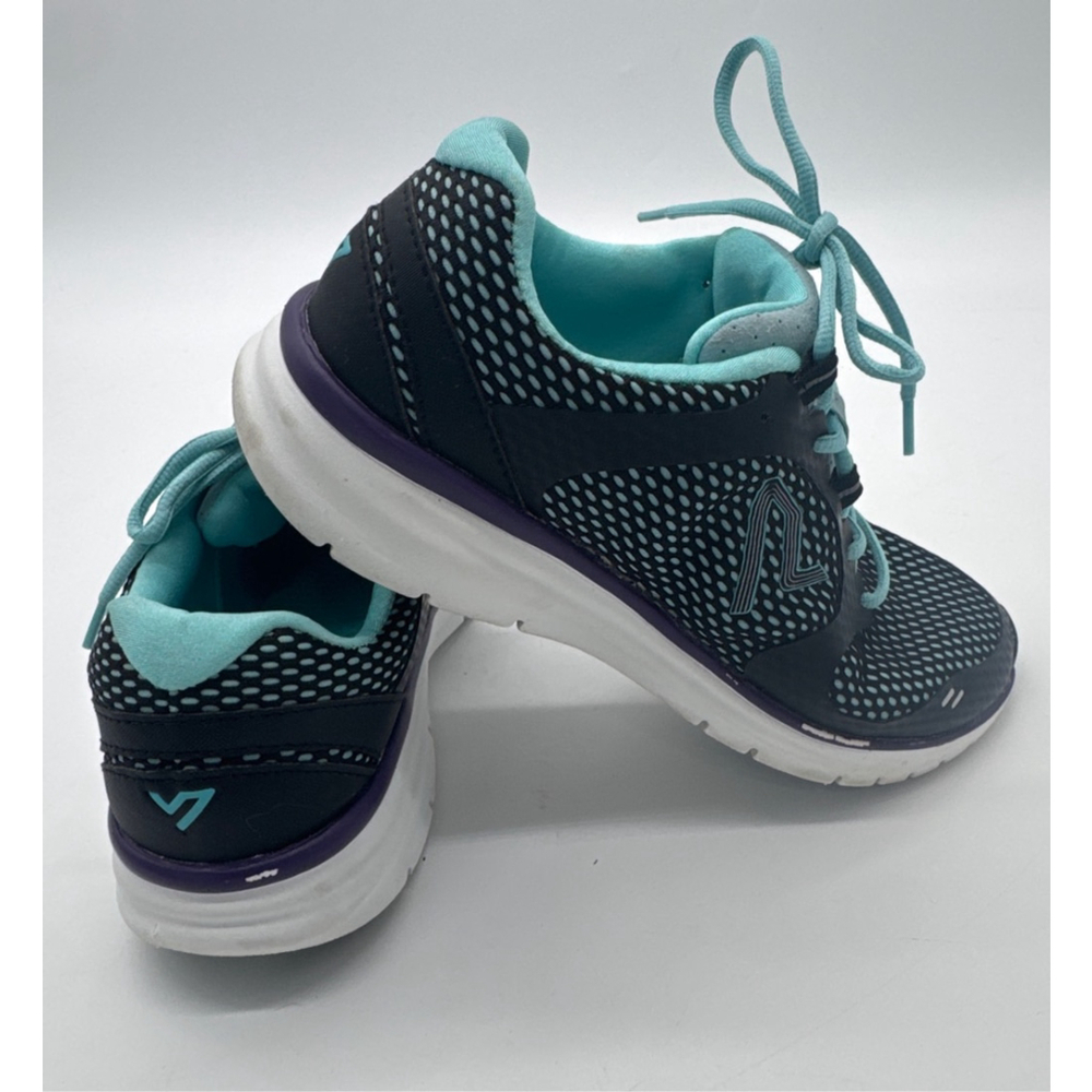 VIONIC 335 Elation 1.0 Black Turquoise Athletic Shoes Size 7